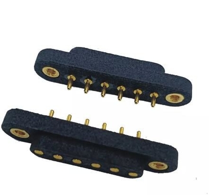 PCB-Anschluss Magnetische POGO-Klammer Wasserdichte Feder geladen 15mm weiblich