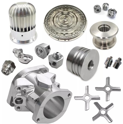 6061 Metall 5 Achsen Mühlschaltbetrieb Präzision Luftfahrt CNC-Bearbeitungsteile Aluminium
