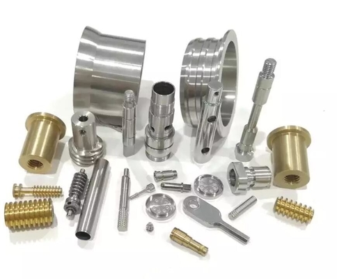 Aluminium-CNC-Präzisionsteile zur Drehung von Ra3.2 Messing-CNC-Bearbeitungsteile