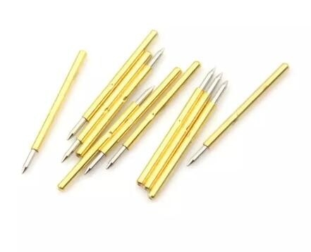 3 mm PCB-Terminal SMT Probe POGO Pin Wasserdicht Messing Goldplattiert Dip