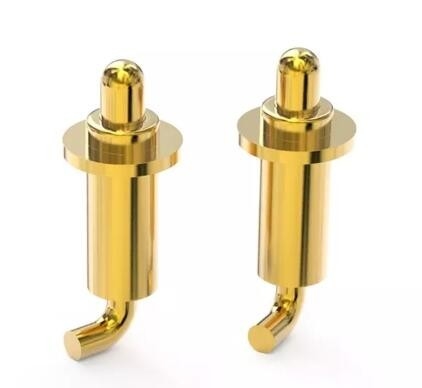 Rechte Winkel 20A Niedrigprofil-Pogo-Pins Verbiegte Miniatur-Pogo-Pins Ss304