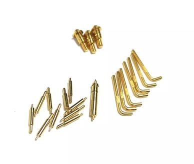PCB-Mount Magnet Rechtswinkel POGO-Stifte USB-Mann 20u' 'Federladen Kontakt