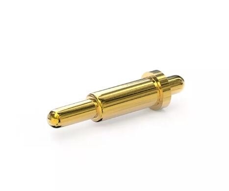3.0mm Goldplattiert doppeltes Ende POGO Pin Federladen Steckverbinder Isolierter Pogo Pin