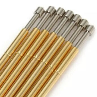 1A DIP T Probe POGO Pin Goldplattiert Federbeladen Pcb Test Pins 1,05 mm
