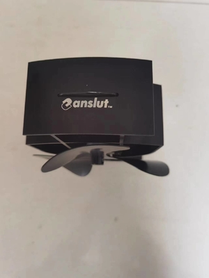 OEM ODM Wärmebetriebener Ofenventilator 0,01 mm Alu. ABS-Heimanwendung