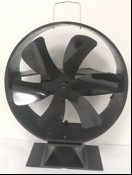 OEM ODM Heizbetriebene Herdventilator 0,01mm Alu ABS Heimanwendung